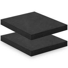 Amylove 2 Pcs Thermoform Molding Foam Sheet, 12 x 11.6 x 1 Inch, Black Press ...