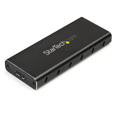 Startech Externes USB3.1 M.2 FestplattengehÃ¤use NGFF schwarz