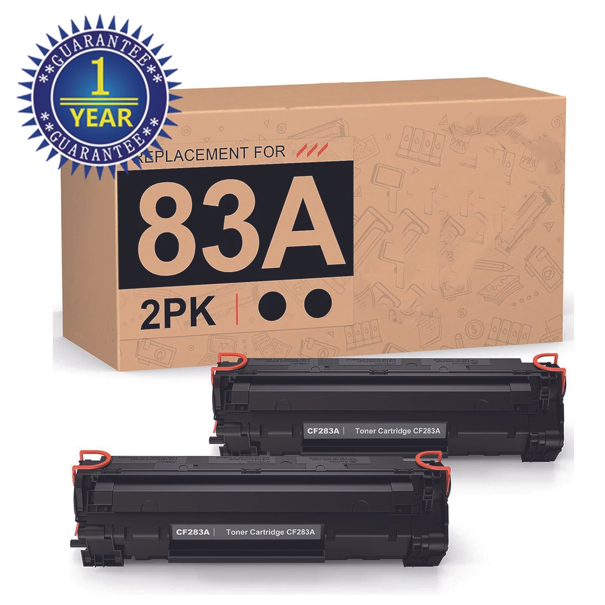 Cartuchos De Tóner Negro 210A De Repuesto Para HP Laser Color Series (Pack De 2)