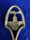 LOT 3 PEWTER SOUVENIR SPOON SAINT LOUIS GATEWAY WASHINGTON DC MOUNT VERNON DMA — photo 7
