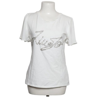 Liu Jo, T-shirt, Größe: 36, Weiß, Baumwolle/Elasthan/Polyester, Print #607