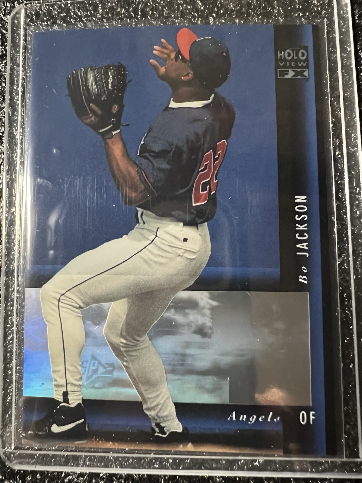 Upper Deck SP 1994 Bo Jackson Holoview FX Insert #15 Los Angeles Angels
