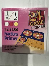24 Game 1,2,3 Dot Fractions Primer