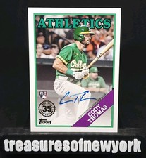 2023 Topps Cody Thomas Auto Series 2 Rookie Card#88BA-CT 1988 35th Anniversary