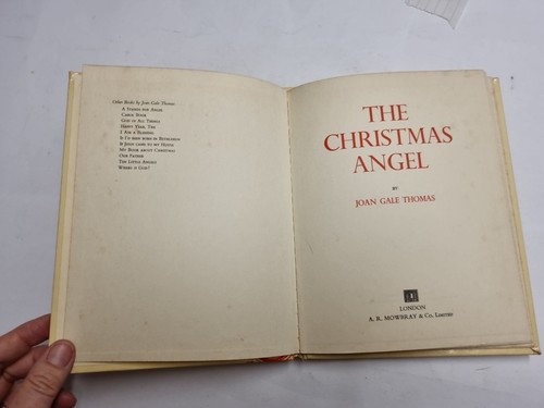 Christmas Angel and If Jesus Came To My House Joan Gale Thomas Vintage HB [Jul25 - Picture 6 of 17