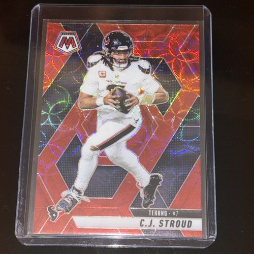 2025 Panini Mosaic - C.J. Stroud #71 Red Scope Prizm