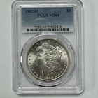 1902-O Morgan Silver Dollar $1 US Coin PCGS MS64 New Orleans
