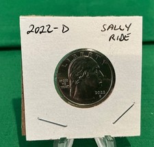 2022-D Sally Ride Women’s Quarter .25