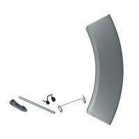 Easypart Passend FüR 4055186482 Electrolux TüRgriff Set Griff Frontlader