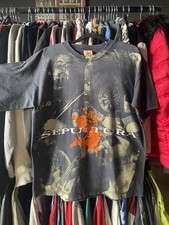 Vintage Rare Sepultura Resurrection Shirt 1st...