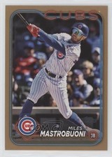 2024 Topps Series 2 Gold 1305/2024 Miles Mastrobuoni #489 0b3
