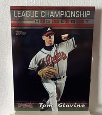 2000 Tom Glavine Topps #226 Playoff Highlight Atlanta Braves