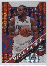 2019-20 Panini Mosaic Will to Win Reactive Blue Prizm 66/99 Kawhi Leonard #4 7xr