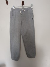 POLO RALPH LAUREN Boys Youth Large 14-16 Gray Pull-On Joggers Sweatpants