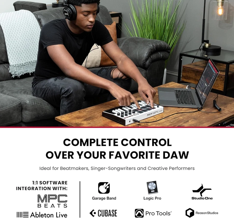 MPK Mini MK3 MIDI Keyboard Controller - Image 4 of 4