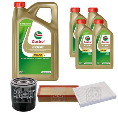 FEBI Inspektionspaket 9L Castrol EDGE Titanium FST 5W-30 LL für VW California