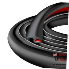 Truck Fender Flares Edge Trim - Car Rubber Seal for Wheel Wells, 33FT