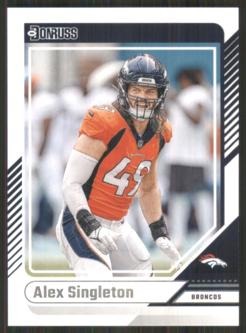 2024 Donruss #231 Alex Singleton Denver Broncos 47723