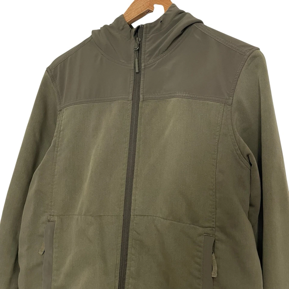 5.11 Tactical Plummet Jacket Mens S Ranger Green Full Zip Hooded Rugged Comfort - Image 4 of 4