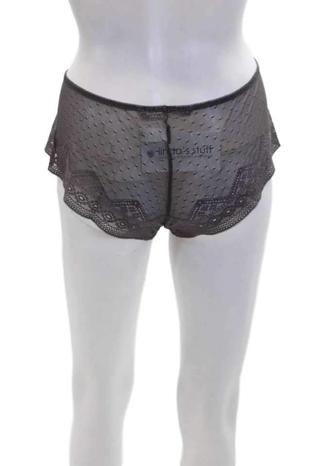 Princesse Tam Tam Mujer Encaje Borde Lazo Detalle Ropa Interior Descarada Púrpura Talla T3 Foto 3 de 4