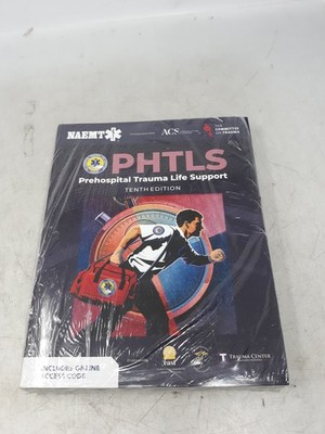 NAEMT PHTLS Prehospital Trauma Life Support 10th Ed Course Manual w/ Access Code