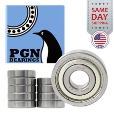 (10) 6200-ZZ Premium Metal Shield Ball Bearing C3 EMQ, 10x30x9, 6200 ZZ 6200z