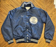 Vtg 1970s Holloway Penn State College Baseball Varsity Jacket Sz M USA Made