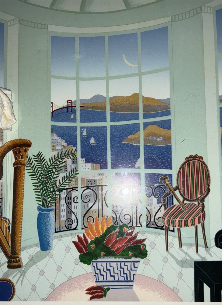 Thomas McKnight GOLDEN GATE San Francisco CA 1991 Framed Print