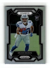 Deuce Vaughn 2023 Panini Prizm #324 Dallas Cowboys Silver RC