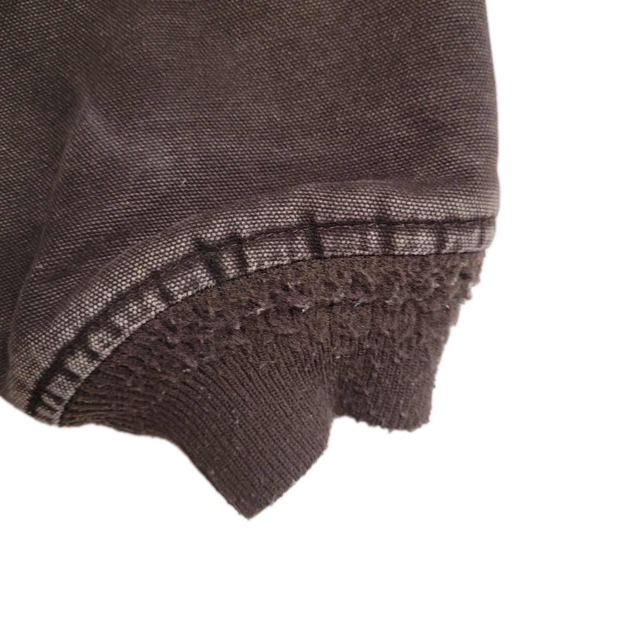 VINTAGE CARHARTT JACKET BROWN CANVAS QUILTED LINING CORDUROY COLLAR DETROIT XL thumbnail 12