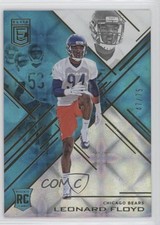 2016 Donruss Elite Elite Rookies Teal 47/75 Leonard Floyd #105 h3a
