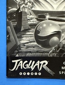 RUINER PINBALL   --  ATARI Jaguar Instruction Manual Booklet Only, NO GAME