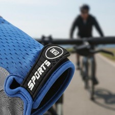 Kids Half Finger Bike Gloves Padded Palm Kids Fingerless Bike Gloves