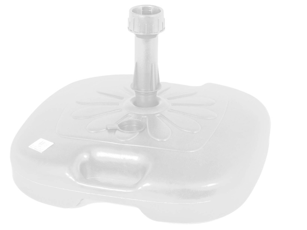 Base for Parasol Square White cm 45x45