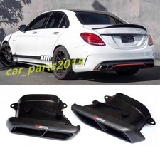 For Mercedes Benz A/C/E/S/GLC/GLE/GLS-Class car Rear Exhaust Tips Muffler Pipe