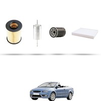Hoffcar Set Service - 4 Filter FüR Ford Focus Kabriolett 2.0 16V 107Kw Von 2006