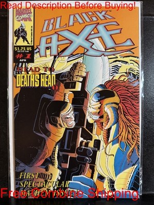 BARGAIN BOOK ($5 MIN PURCHASE) Black Axe #1 (1993 Marvel UK) Free Combine Ship