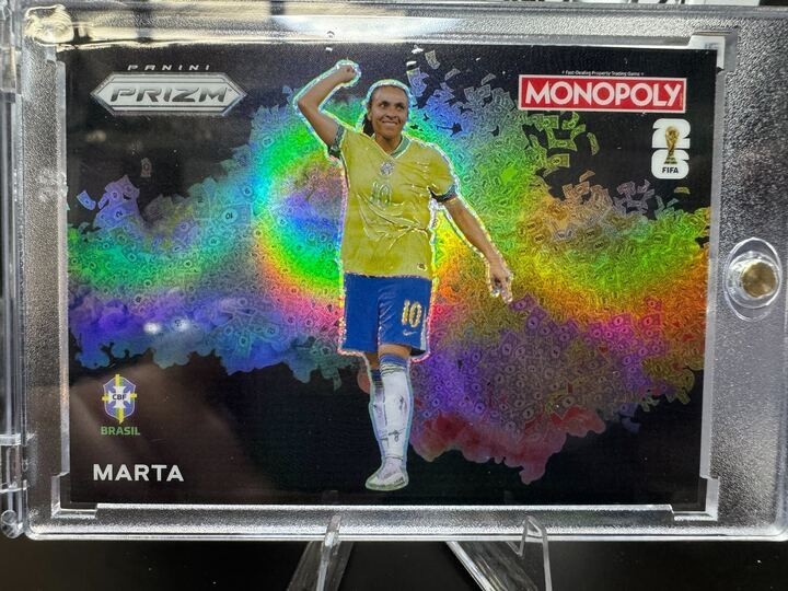 Marta-2026 Panini Prizm Monopoly FIFA World Cup Black Money Blast