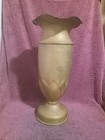 105mm WW 2 TRENCH ART 1944 BRASS VASE WITH SHAPES AND ETCHING — photo 3