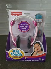 Fisher Price Niños Auriculares Táctiles ROSA para Reproductor de DVD/MP3 Nuevos en Paquete