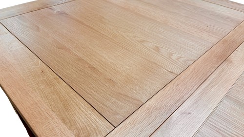 Furniture Village 'Augusta' Solid Oak Extending Dining Table 190cm RRP £800 NEW - Picture 8 of 10