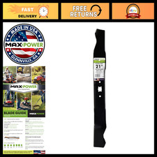 21" USA Made Mulching Blade for Lawn Mowers - High-Performance Cutting Edge