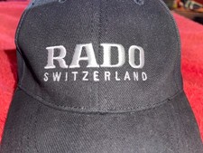 RADO Watch Black baseball cap, never worn, VERY CLEAN!