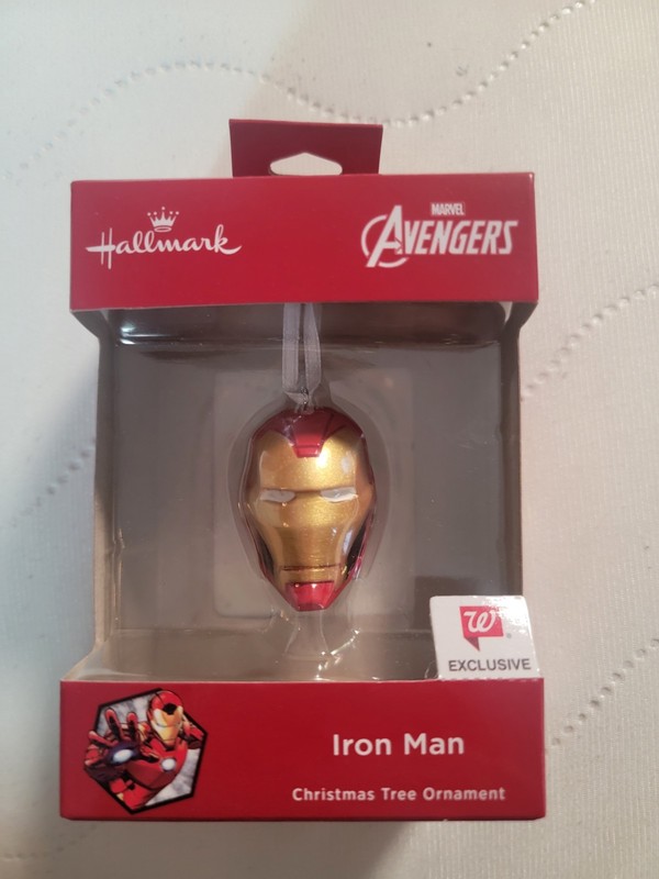 Hallmark Marvel Iron Man Helmet Christmas Tree Ornament Walgreens Disney MCU NEW