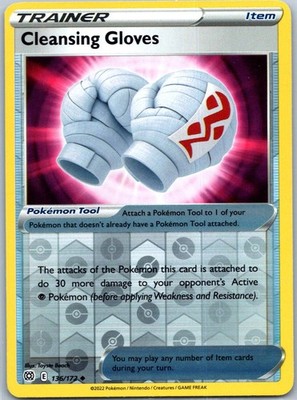 Cleansing Gloves Uncommon SWSH09: Brilliant Stars 136/172 NM