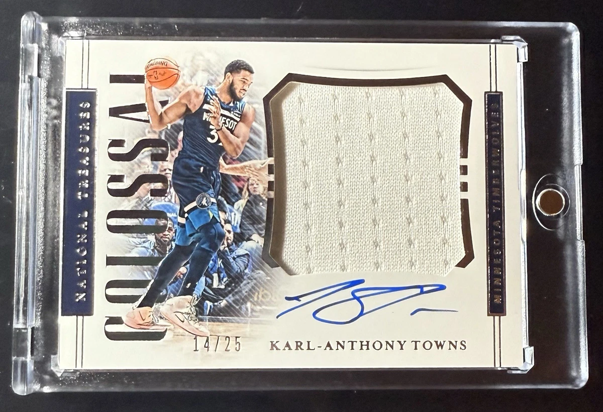 Basketball Karl Anthony Towns Sports Trading Cards Memorabilia for