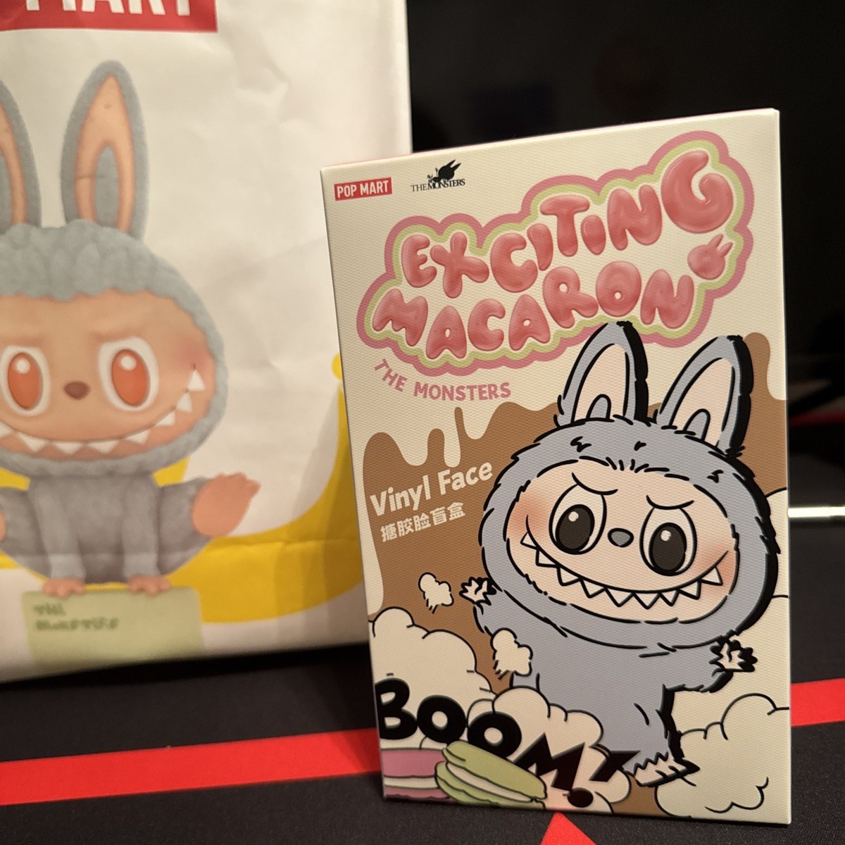 早い者勝ちLABUBU THE MONSTERS Exciting Macaro THE MONSTERS - Tasty Macarons Vinyl Face Blind Box | Blind