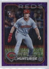 2024 Topps Update Purple Holo Foilboard 132/799 Jacob Hurtubise #US165 17eh