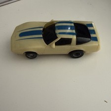 VTG Tyco Chevy Corvette HO Slot Car 440-X2 Glow In The Dark WD12-660 