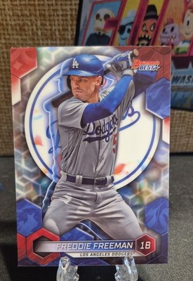 2023 Bowman's Best Freddie Freeman Refractor #55
